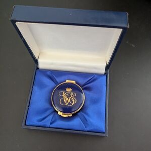 Venice Simplon Orient Express Trinket Box. By Crummles Enamels of England.